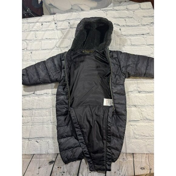 Kids Finger In The Nose Baby Nest Pramsiut Camo Snowsuit Size 3-6 Months - Picture 5 of 14